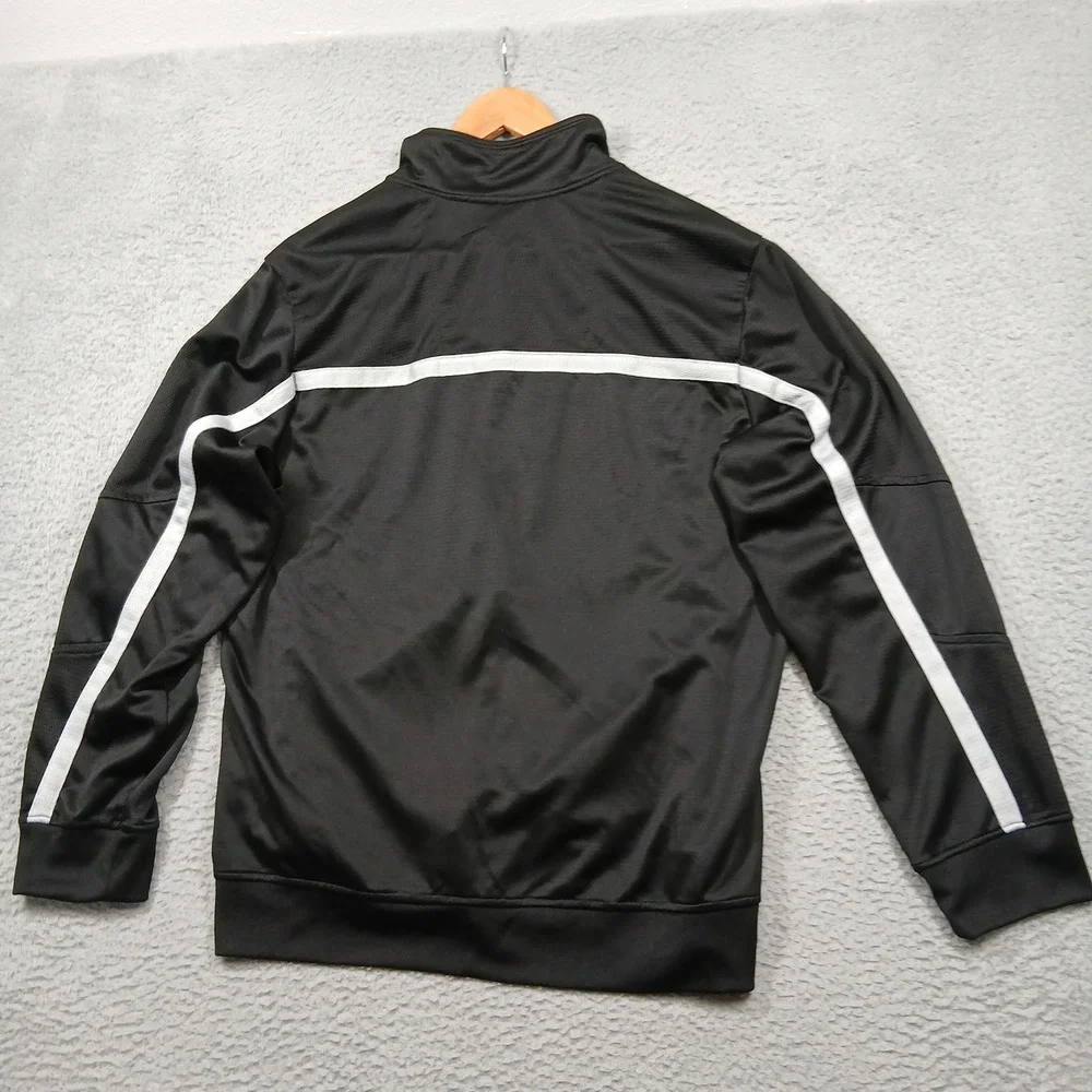 Starter Track Jacket‎ Men's L Black White Stripe Full Zip Retro Y2K Athleisure